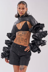 DON'T MESS RUFFLE BOLERO