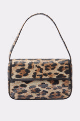 CHEETAH GURL SEQUIN PURSE