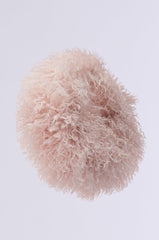 CURLY Q FAUX FUR PURSE