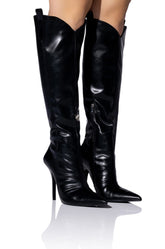 CUTE GENES DENIM STILETTO BOOT