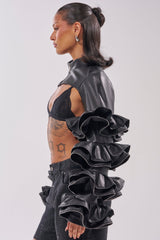 DON'T MESS RUFFLE BOLERO