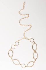 9 RINGS CHAIN BELT