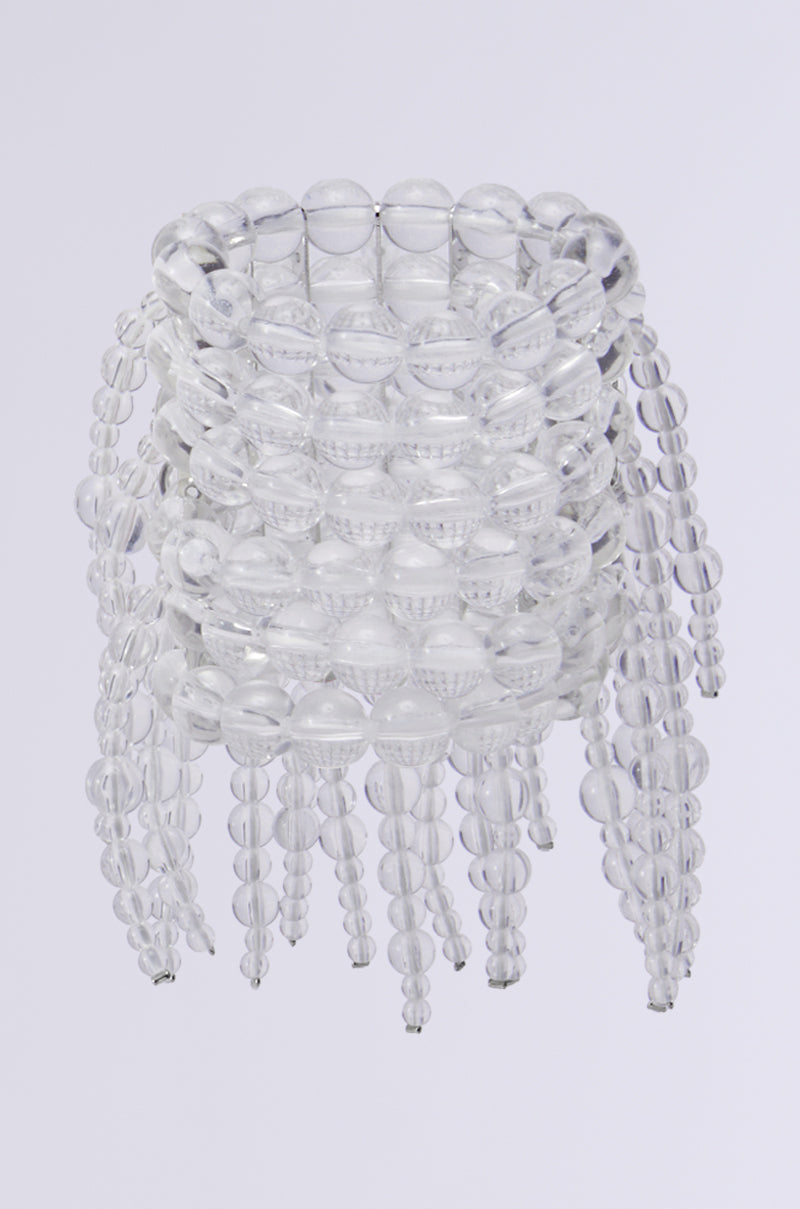 CLEAR VISION STATEMENT BRACELET
