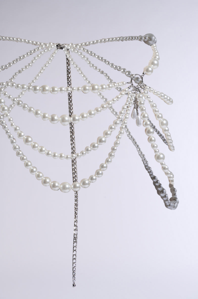 COCO PEARL CHAIN BELT