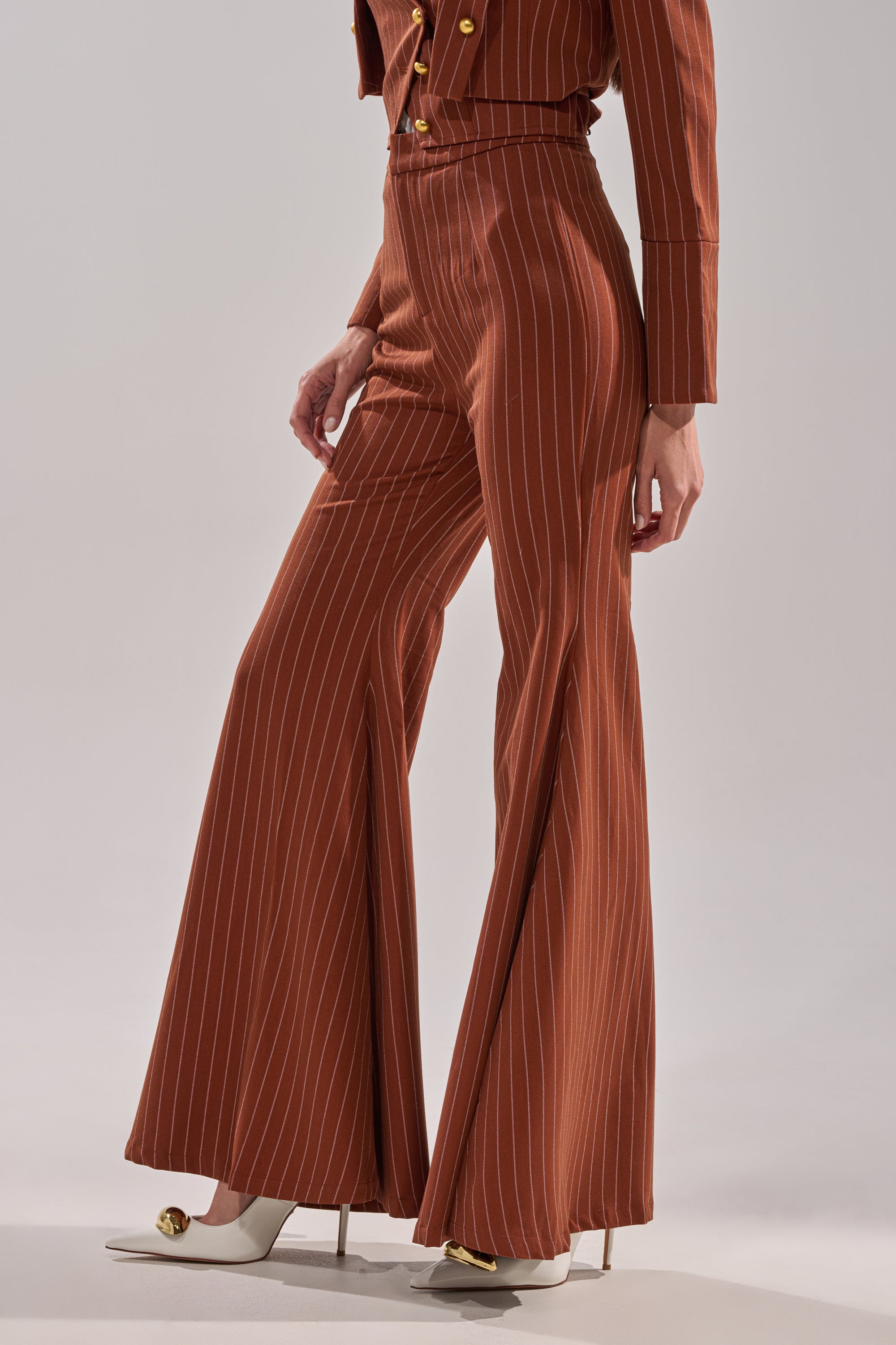 BUSINESS FIRST STRIPE TROUSER