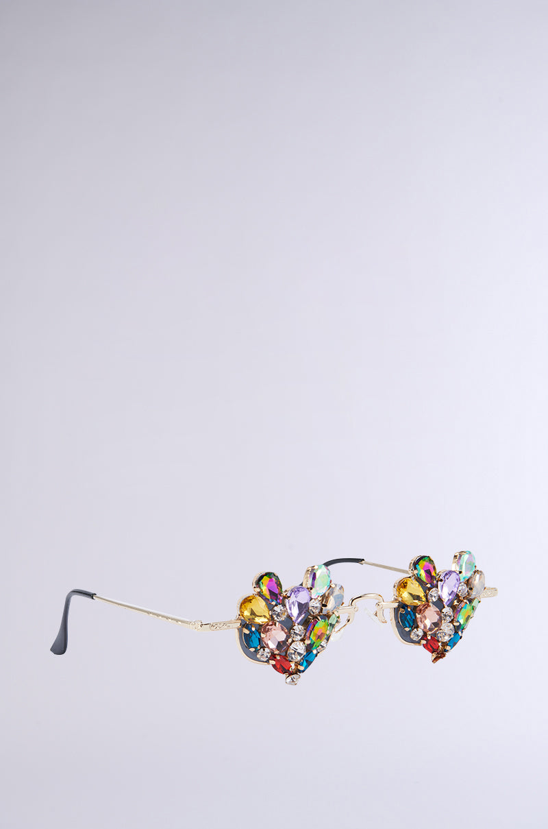 CANT SEE U BLING SUNGLASSES