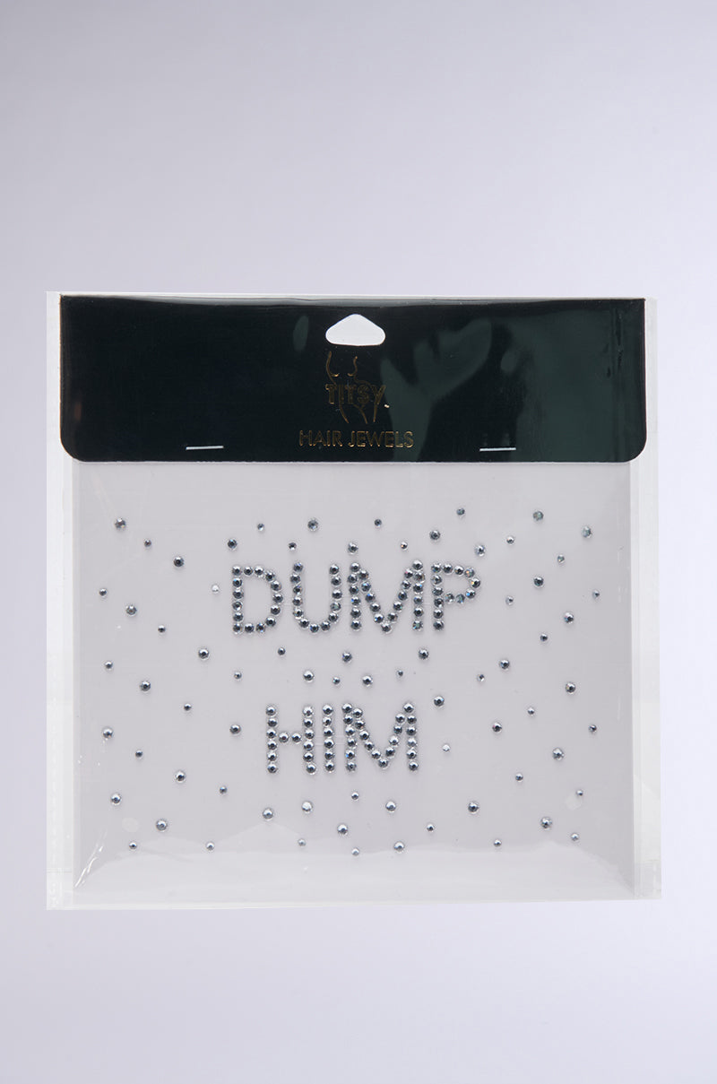 DUMP HIM HAIR GEMS