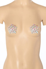 AB RHINESTONE NIPPIE STICKERS