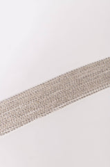 ALL TINGS ICY LAYERED RHINESTONE CHOKER
