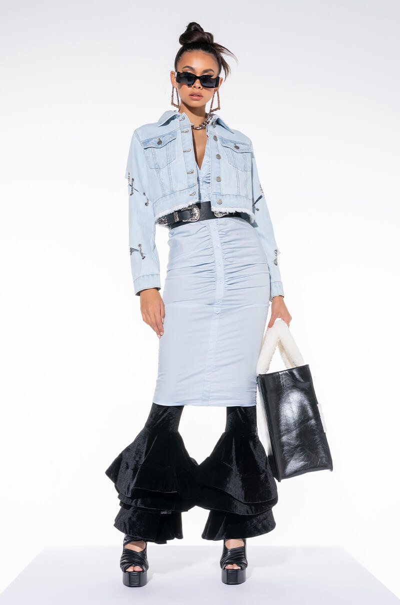 CHAIN GAME DENIM JACKET