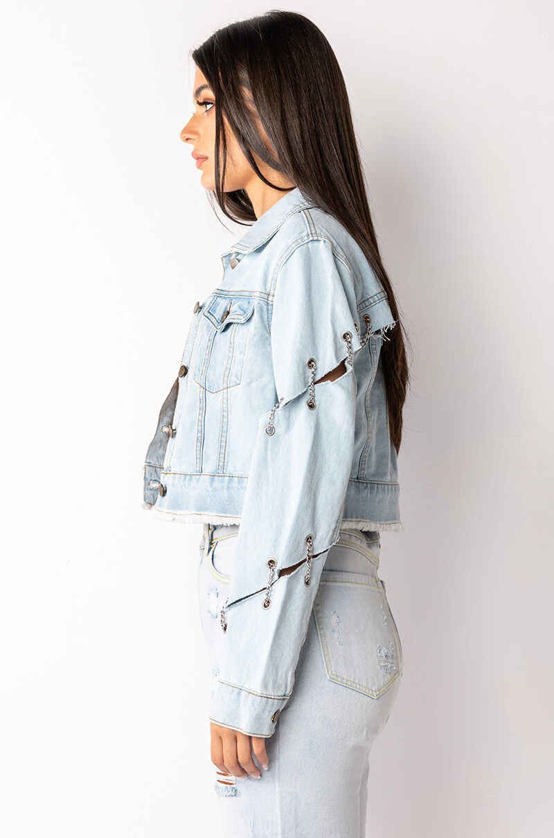 CHAIN GAME DENIM JACKET
