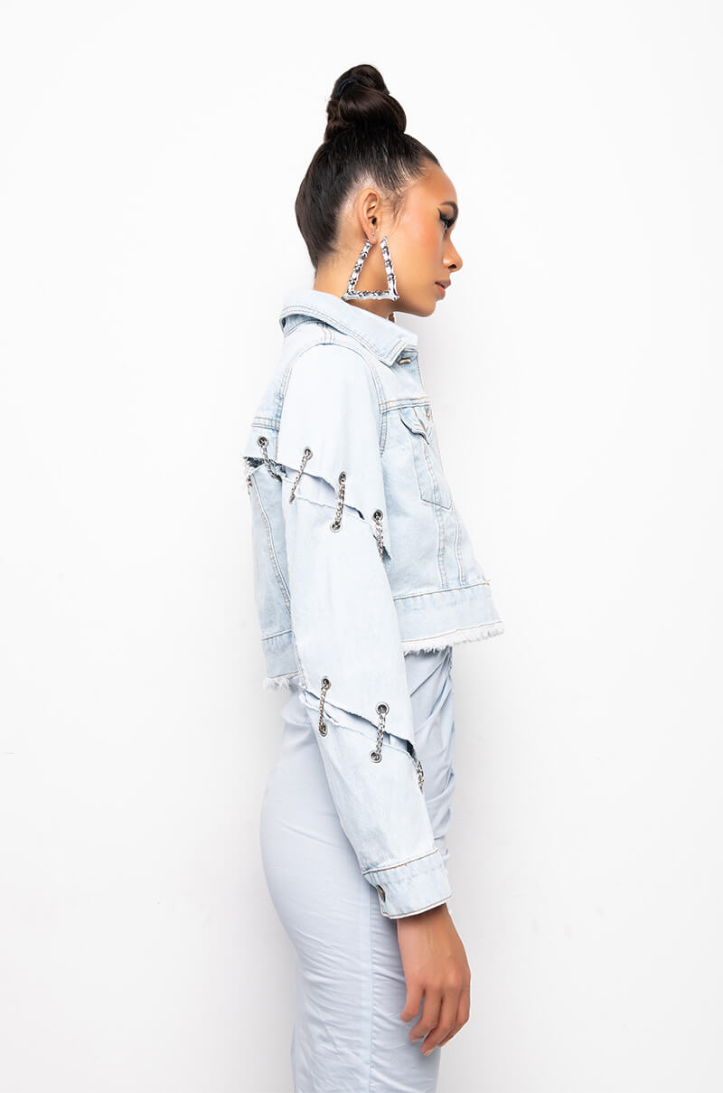 CHAIN GAME DENIM JACKET