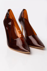 AZALEA WANG YOU NEED ME STILETTO PUMP IN CHOCOLATE