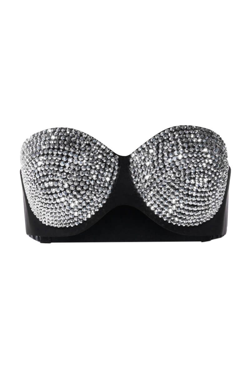BEDAZZLE SUPPORT BRA D CUP