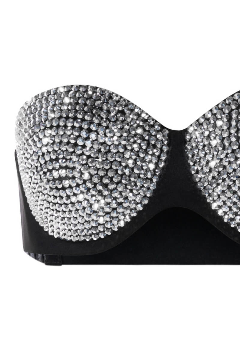 BEDAZZLE SUPPORT BRA D CUP