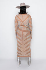 BETTER AT IT RHINESTONE MIDI DRESS