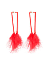 BETTER IN RED EARRING