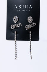 BITCH PAVE EARRINGS SET
