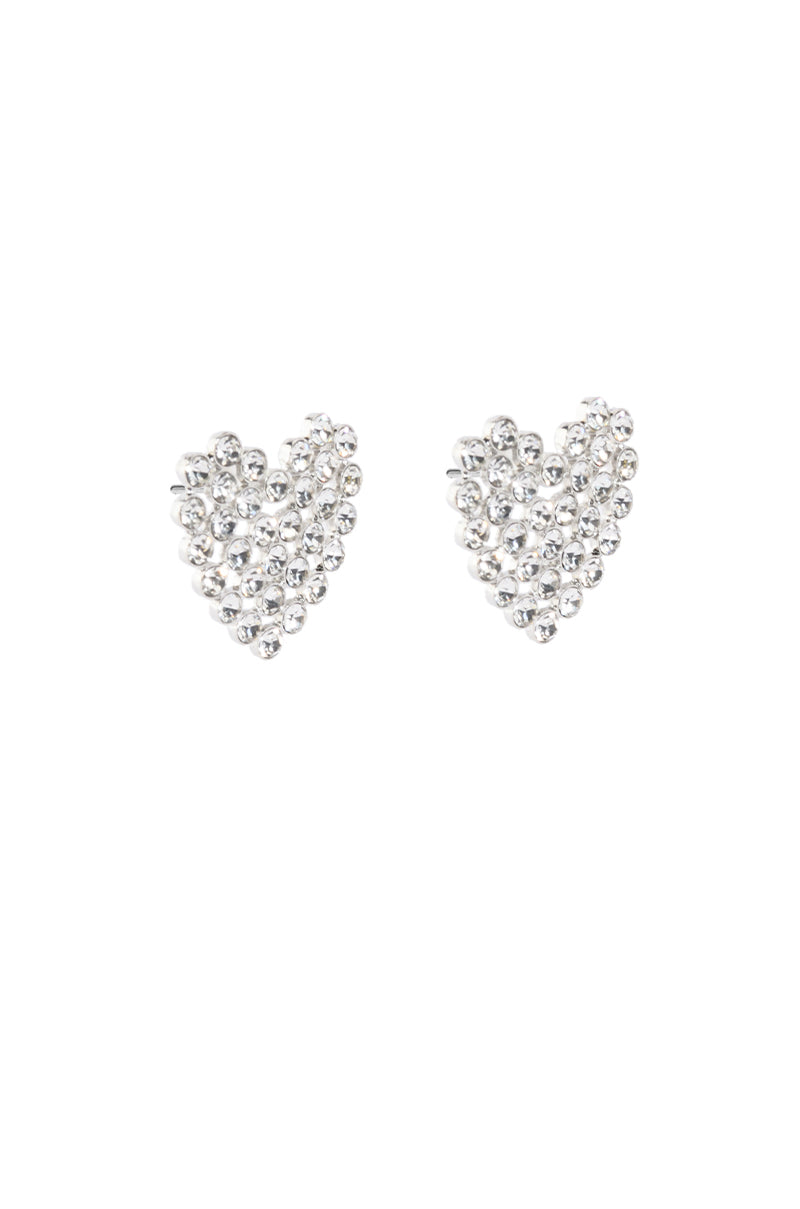 BLING HEART STUD