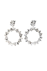 BLING IT ON EARRING IN SILVER