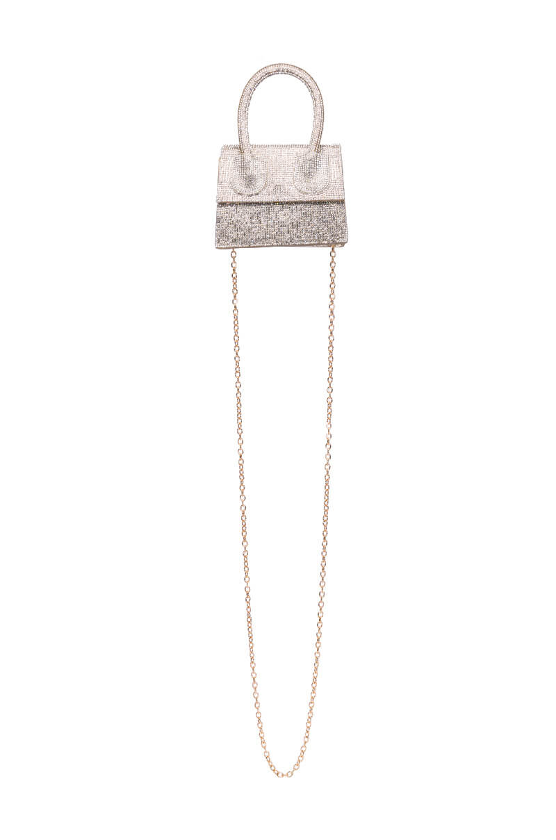 BLINGED OUT RHINESTONE MINI BAG