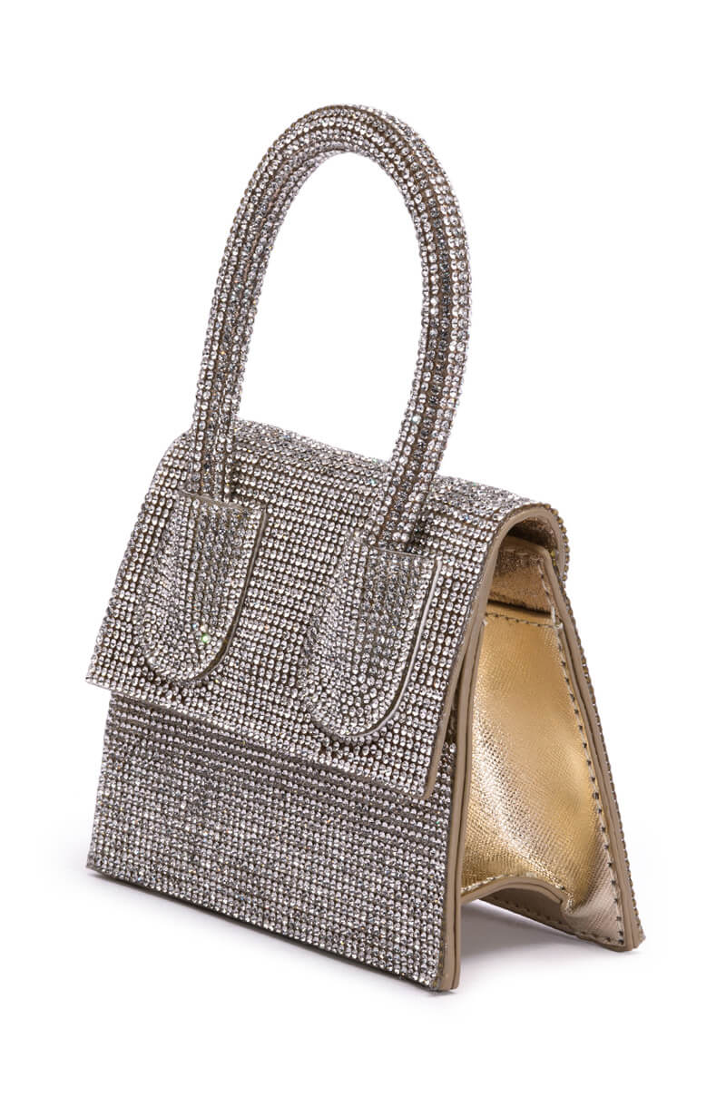 BLINGED OUT RHINESTONE MINI BAG