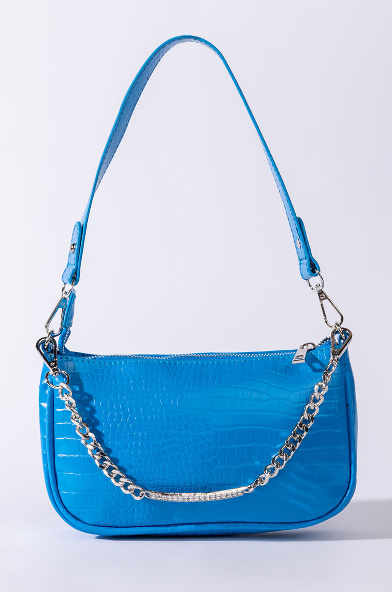 BLUE LAGOON CROC PURESE
