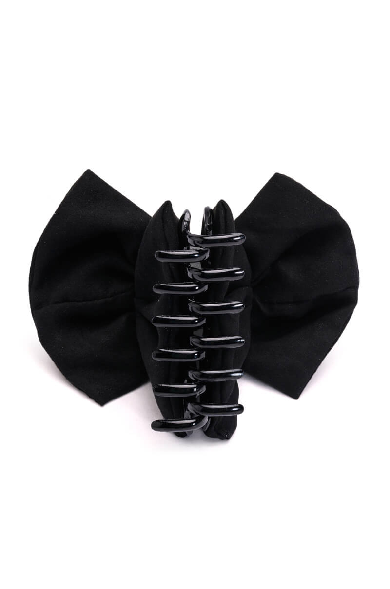BOW DOWN HAIR CLIP