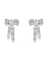BOW ME EARRING IN SILVER