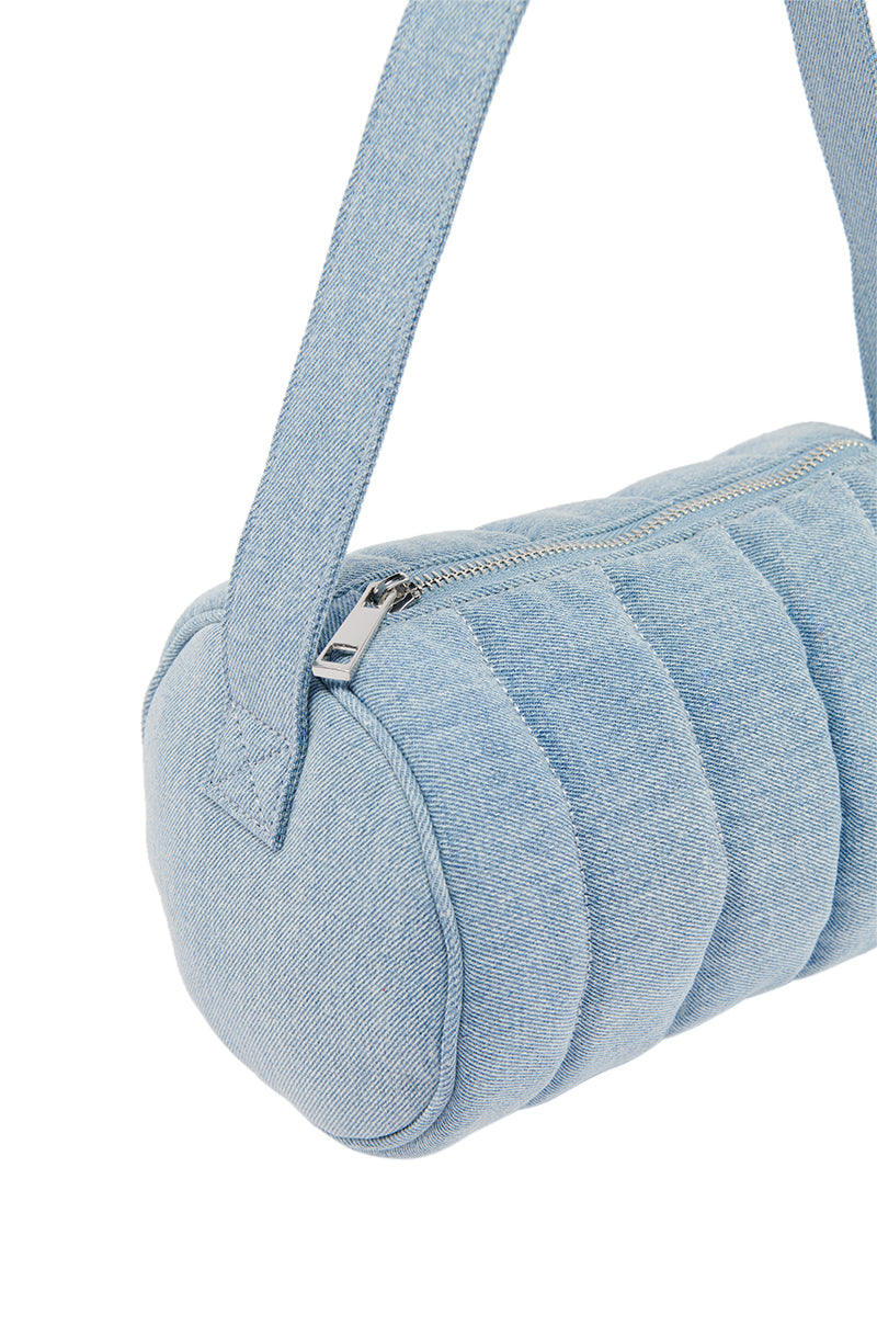 BRENTWOOD DENIM SHOULDER BAG