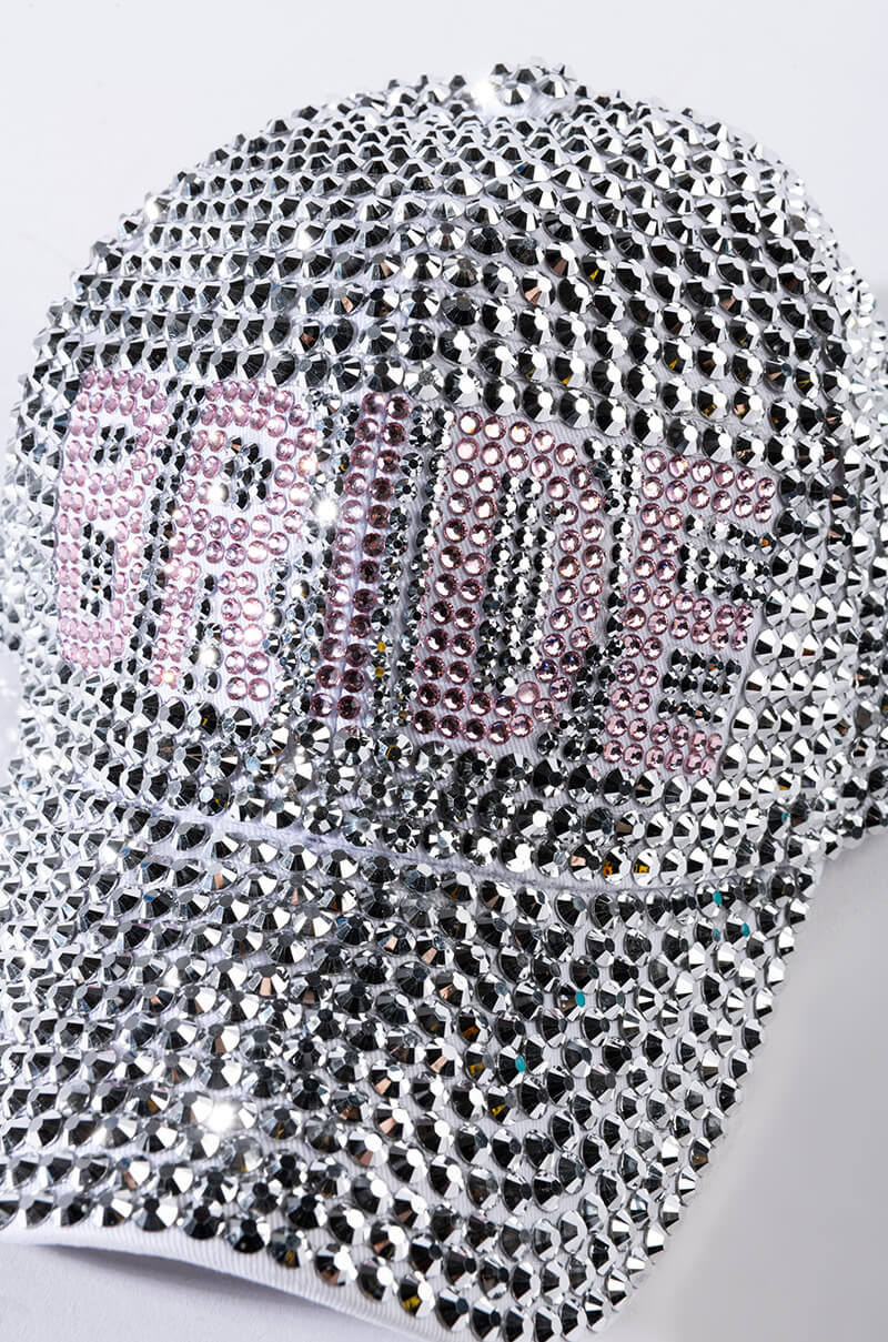 BRIDE RHINESTONE SNAPBACK