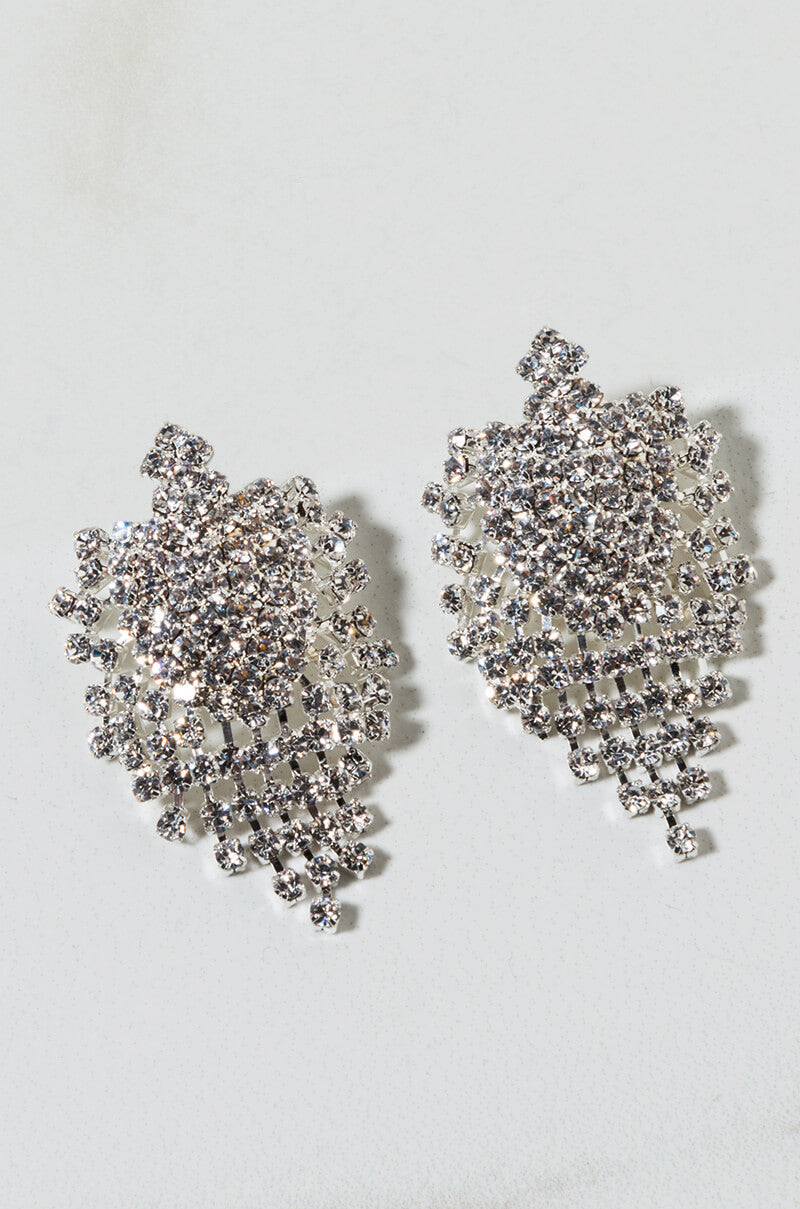 BURST TEARDROP EARRING