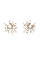BURST YOUR BUBBLE PEARL STATEMENT STUDS