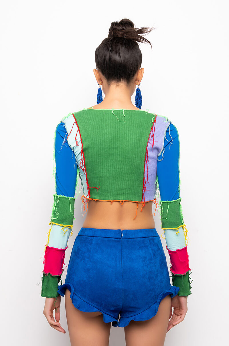 CALL ME NEVER MULTI COLOR TOP