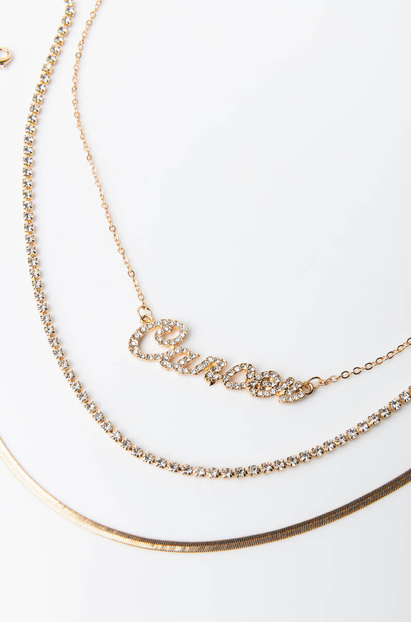 CANCER LAYER NECKLACE