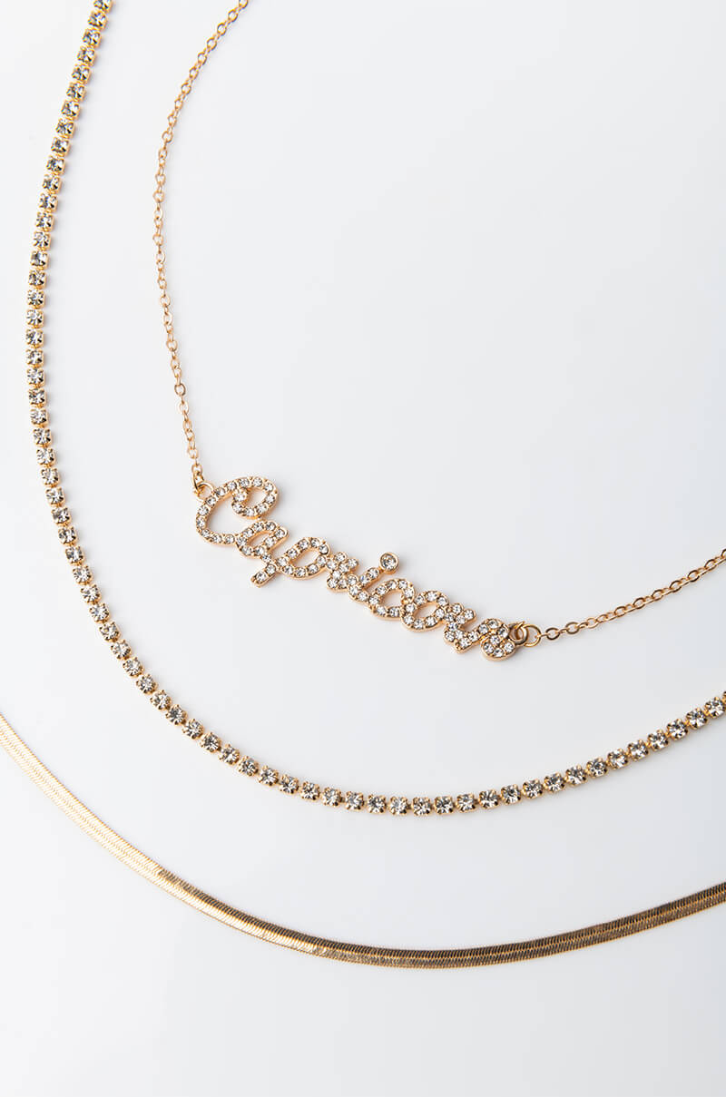 CAPRICORN LAYER NECKLACE