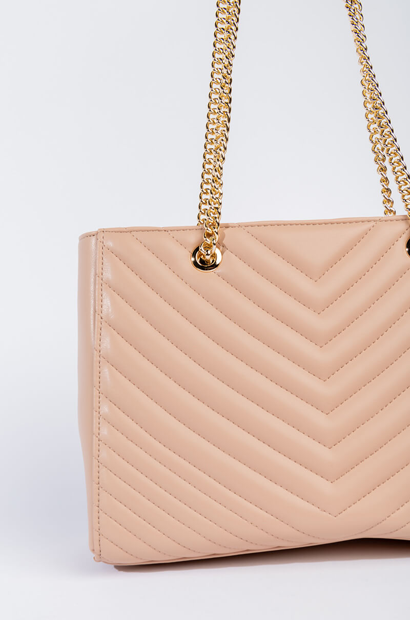 CASH IT OUT LARGE BEIGE PURSE
