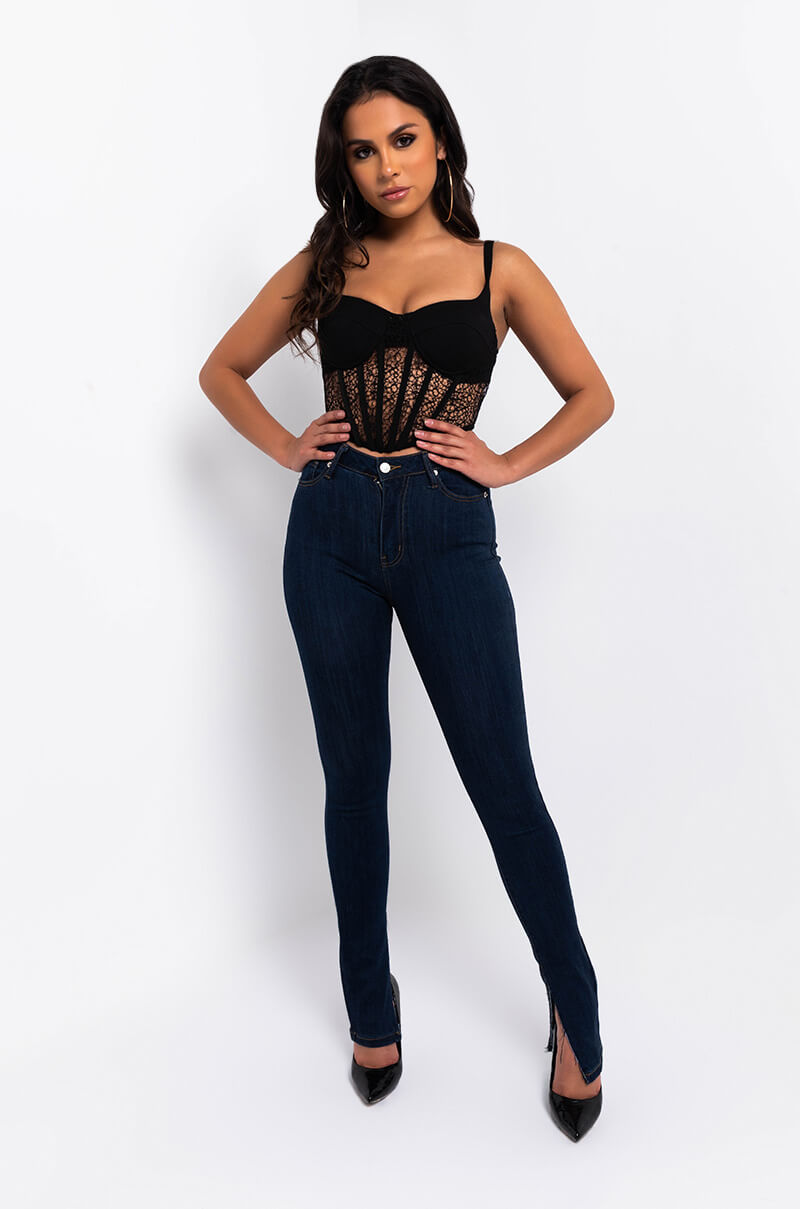 CATCH ME HIGH RISE SKINNY JEANS