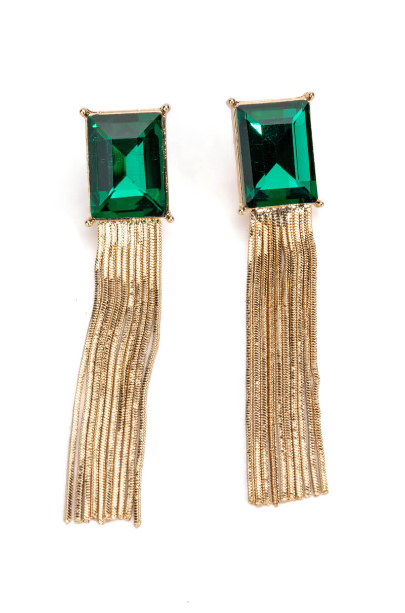 CAUSE FOR CELEBRATION FRINGE DANGLE EARRINGS