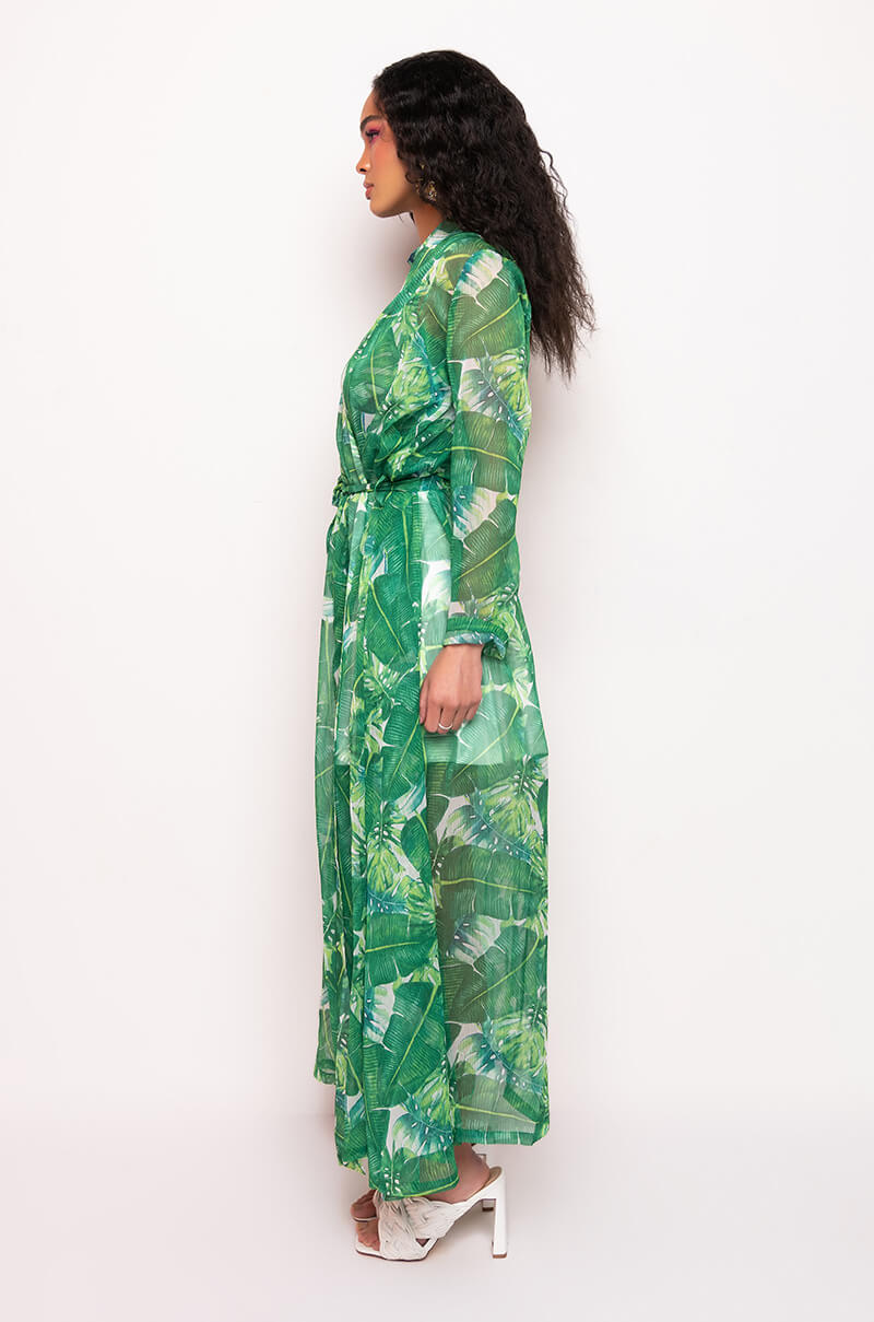 CAYMAN DREAM CHIFFON DUSTER
