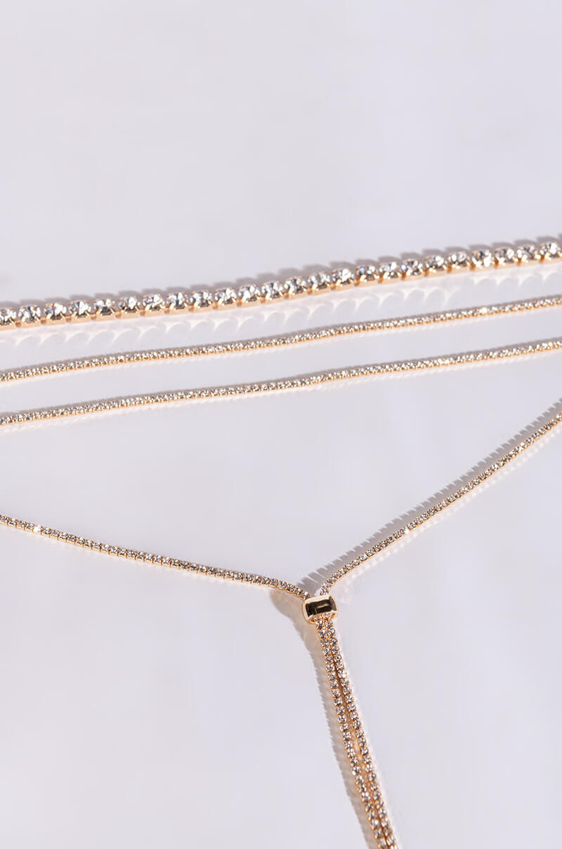 CECE ICY LARIAT CHOKER