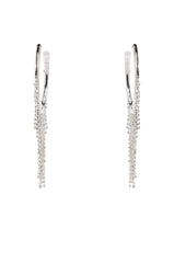CHAIN DRIP HOOP EARRING