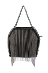 CHAIN FRINGE PURSE