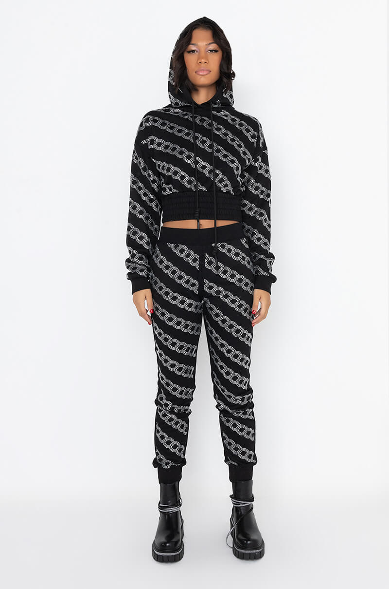 CHAINED DOWN SWEATSHIRT