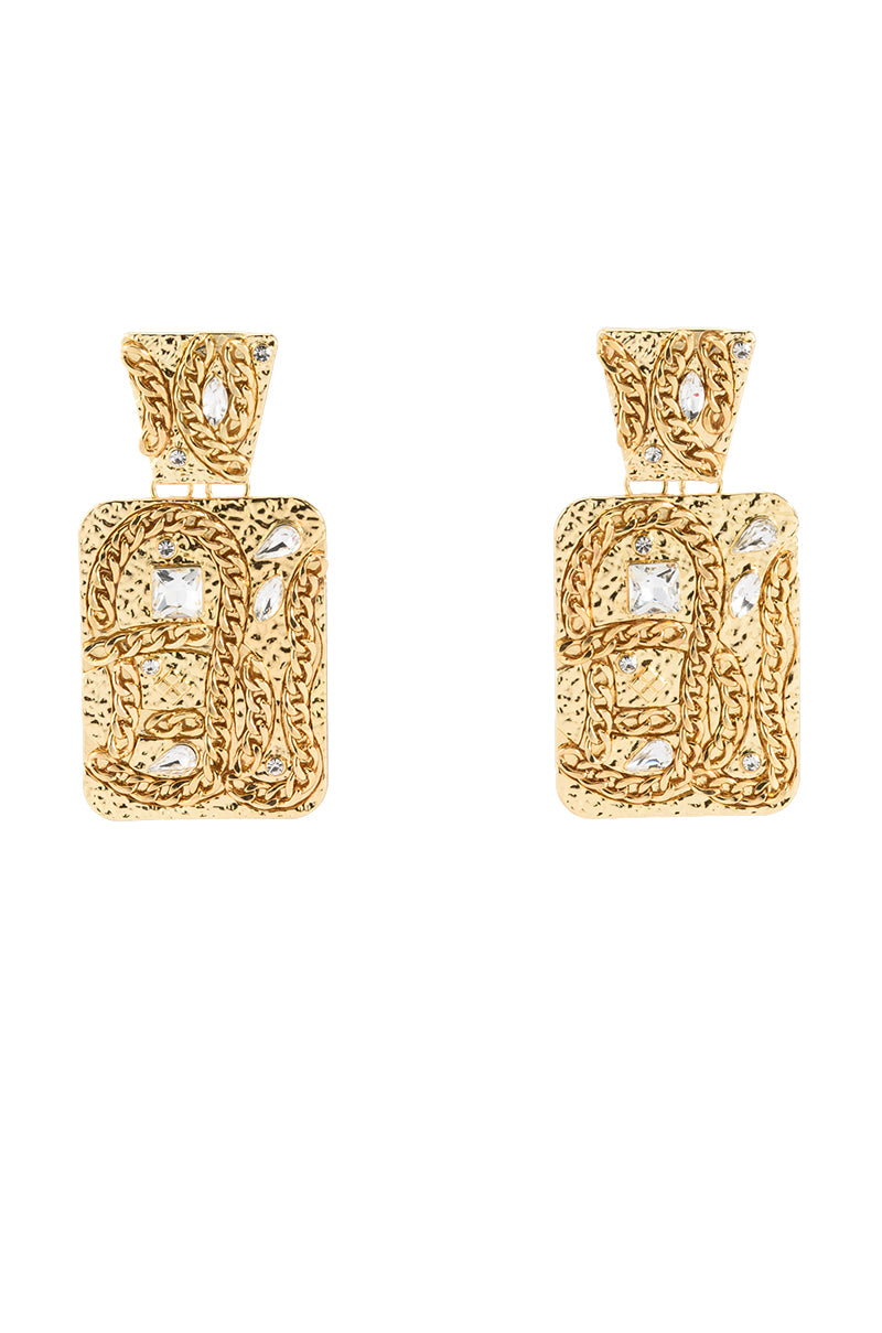 CHAINED UP EARRING
