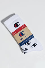 CHAMPION P1 ALL OVER C CREW WITH EMBROIDERY