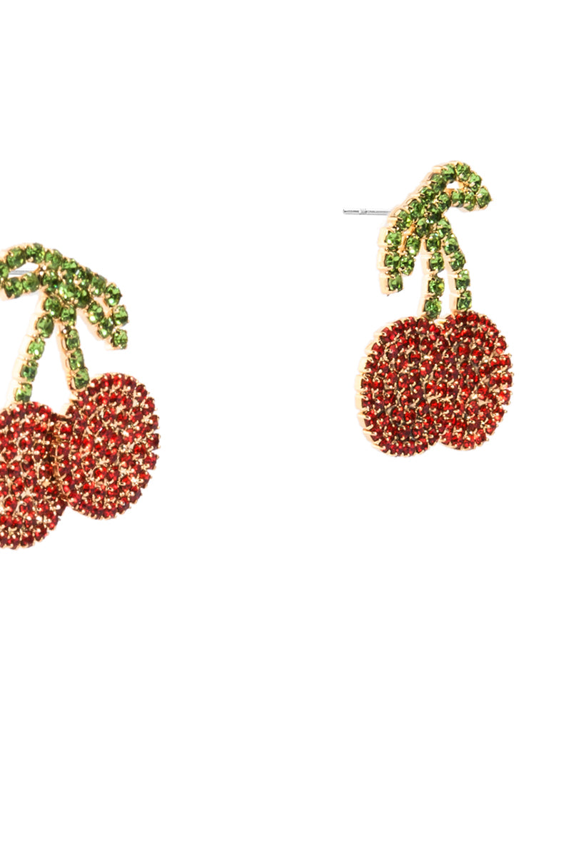 CHERRY ON TOP EARRING