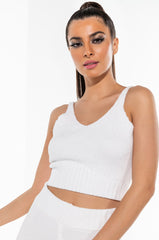 CHILLIN AF COZY TANK IVORY