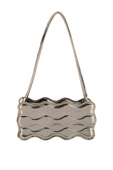 CHROME WAVE SHOULDER BAG
