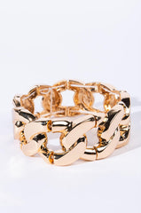CHUNKY CHAIN STRETCH BRACELET